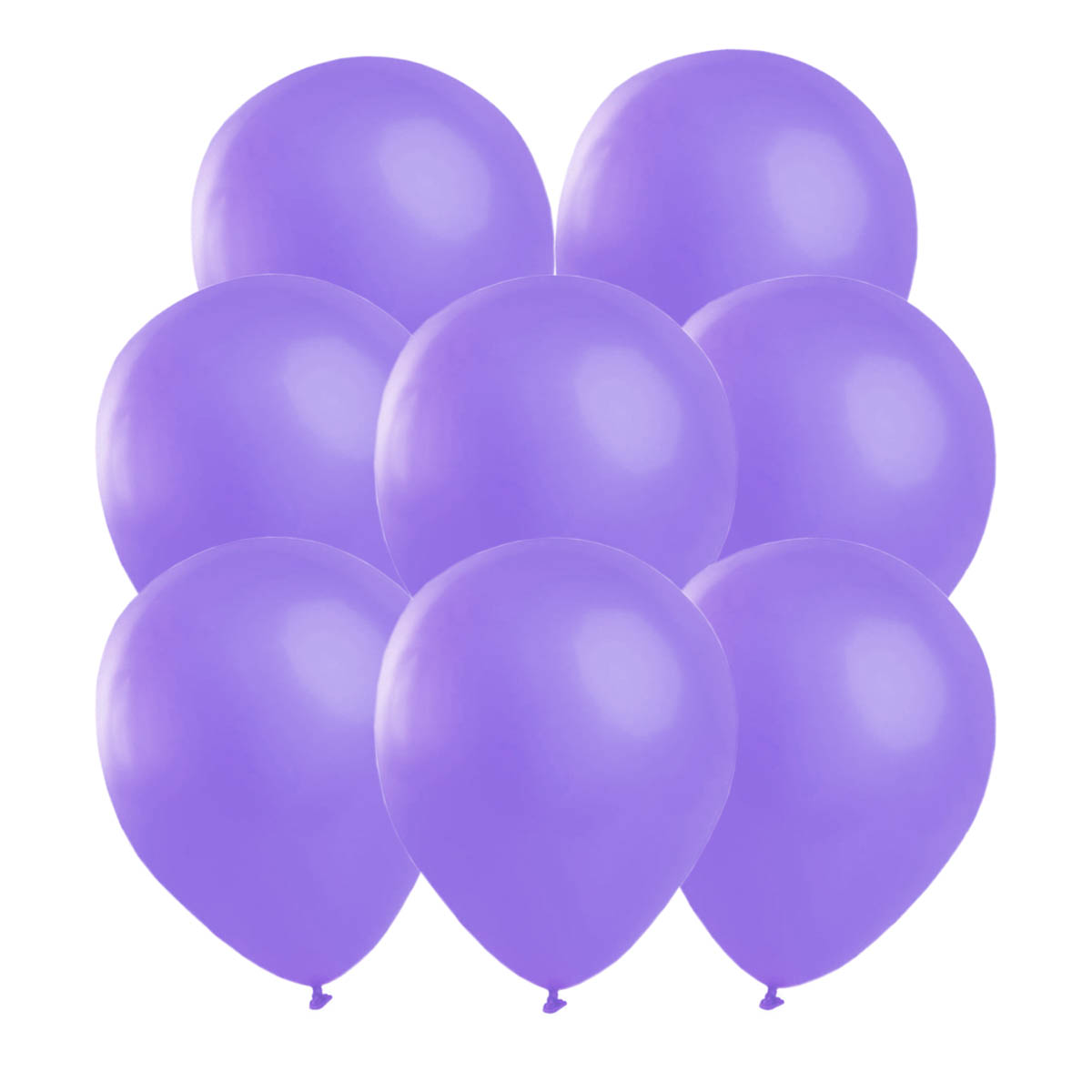 Lila ballonger 25 st