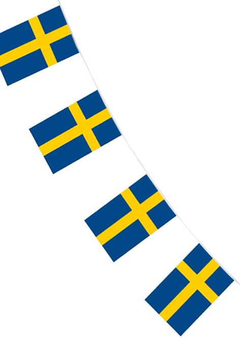 Flaggirlang, Sverige 6 m