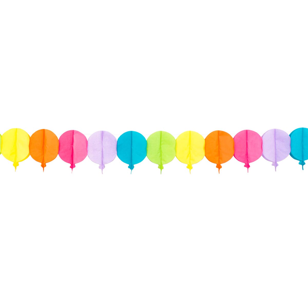 Girlang, ballonger regnbåge 4 mproduktzoombild #1