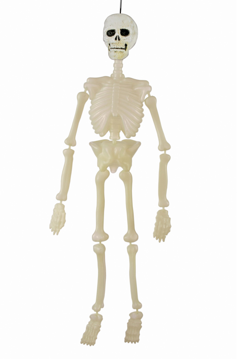 Självlysande skelett 90 cmproduktzoombild #1