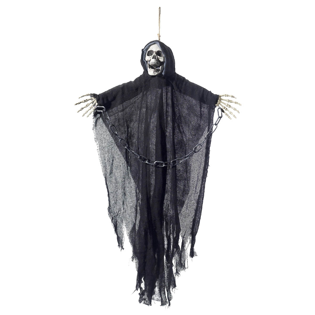 Prop, hängande skelett med kedja
