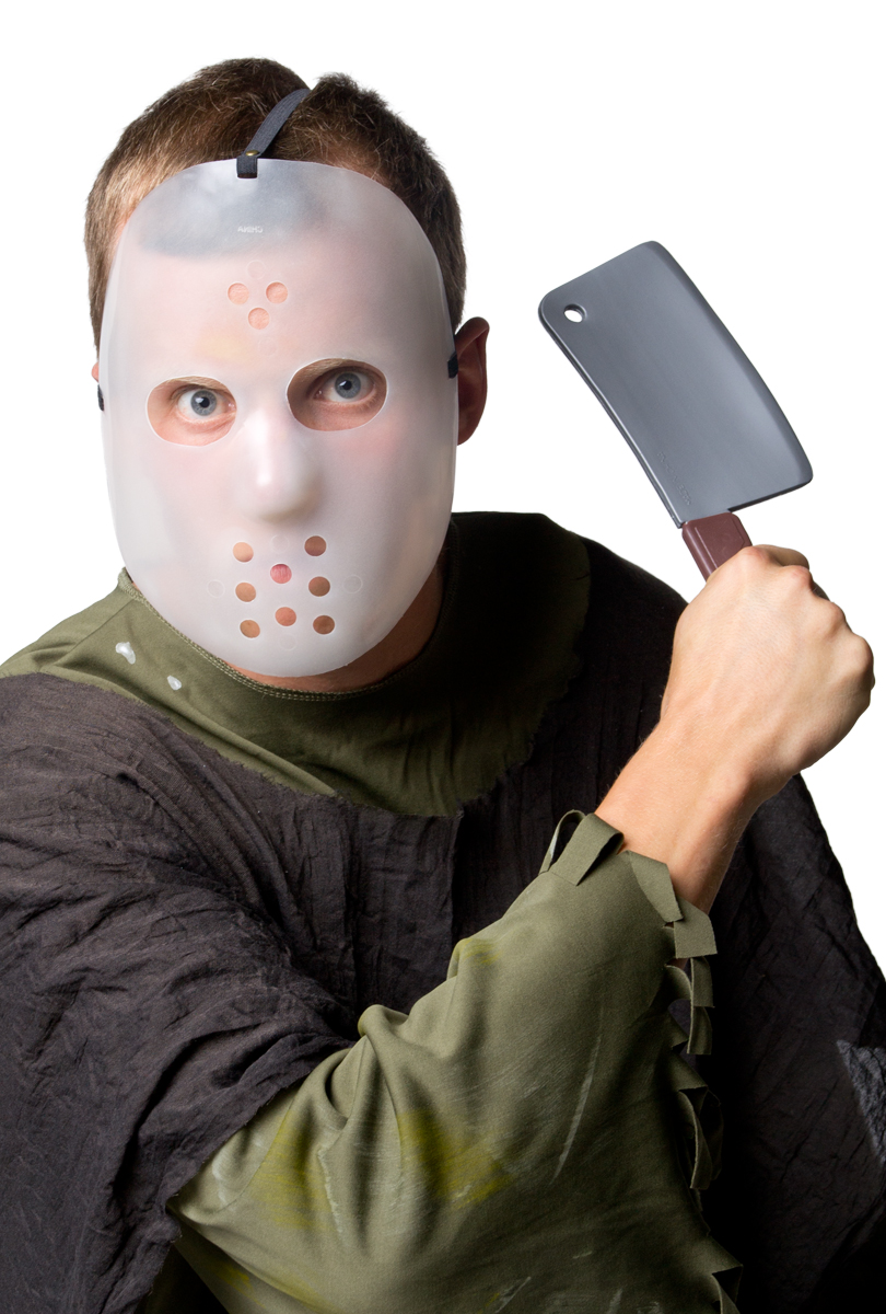 Hockeymask  självlysande