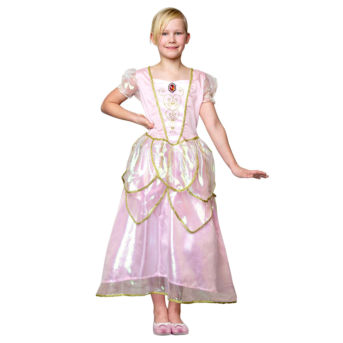 Läs mer om Barndräkt, prinsessklänning 122/128 cl