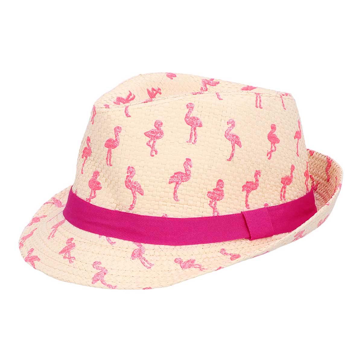 Läs mer om Hatt, flamingo