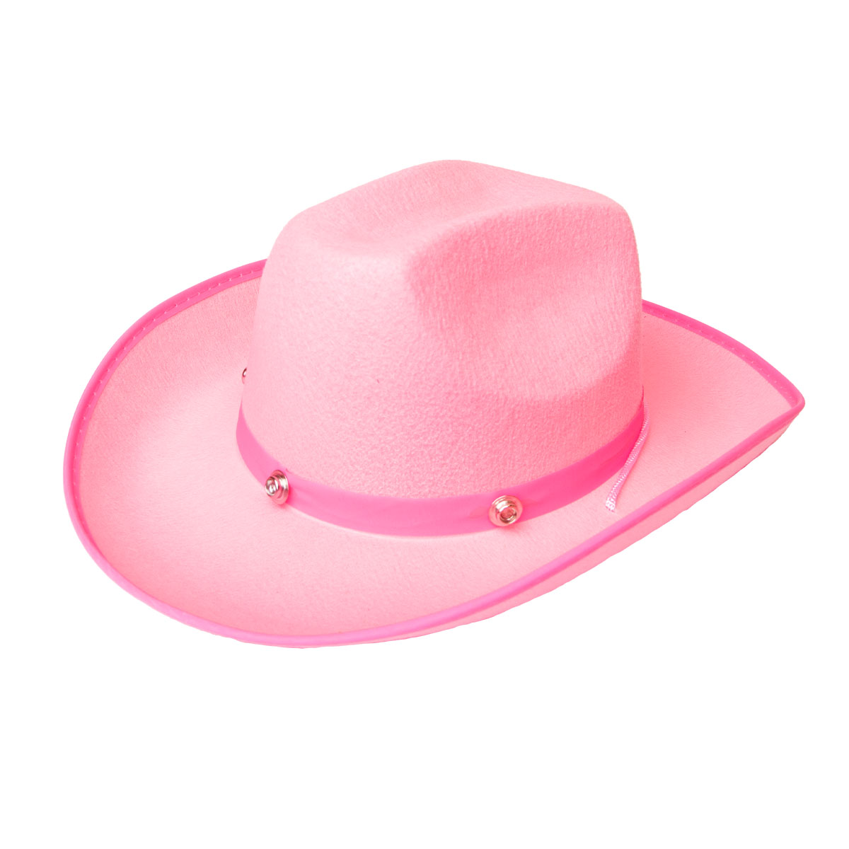 Läs mer om Cowboyhatt, vuxen rosa