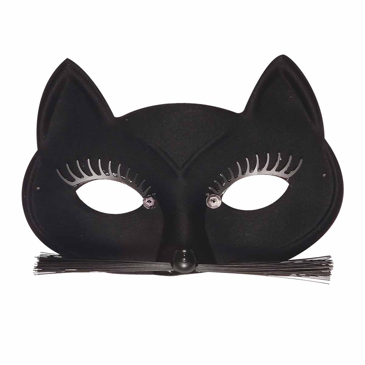 Ögonmask katt svart