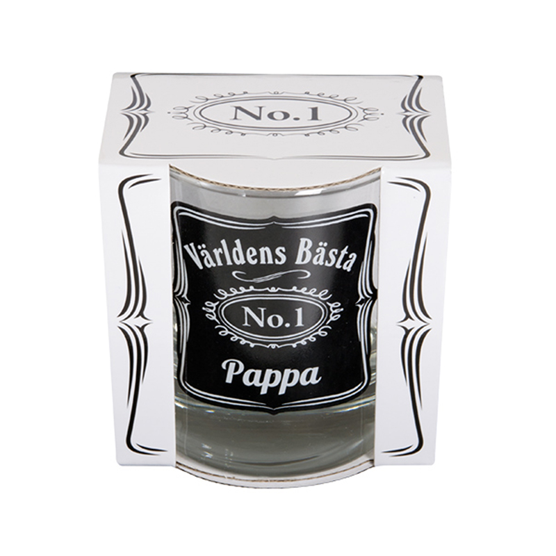 Whiskeyglas "Världens bästa pappa"
