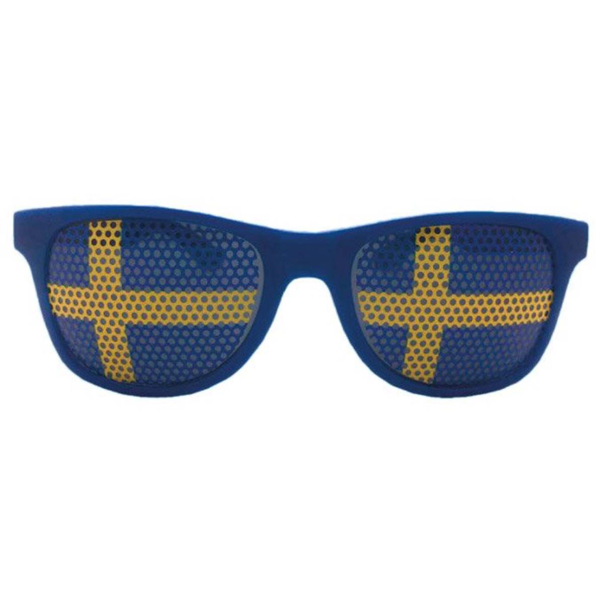 Glasögon Sverige blå/gul