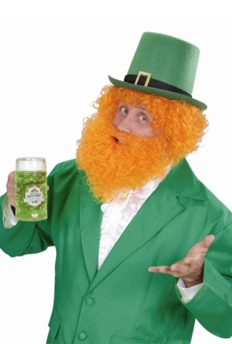 Läs mer om St Patricks Day - Peruk med skägg