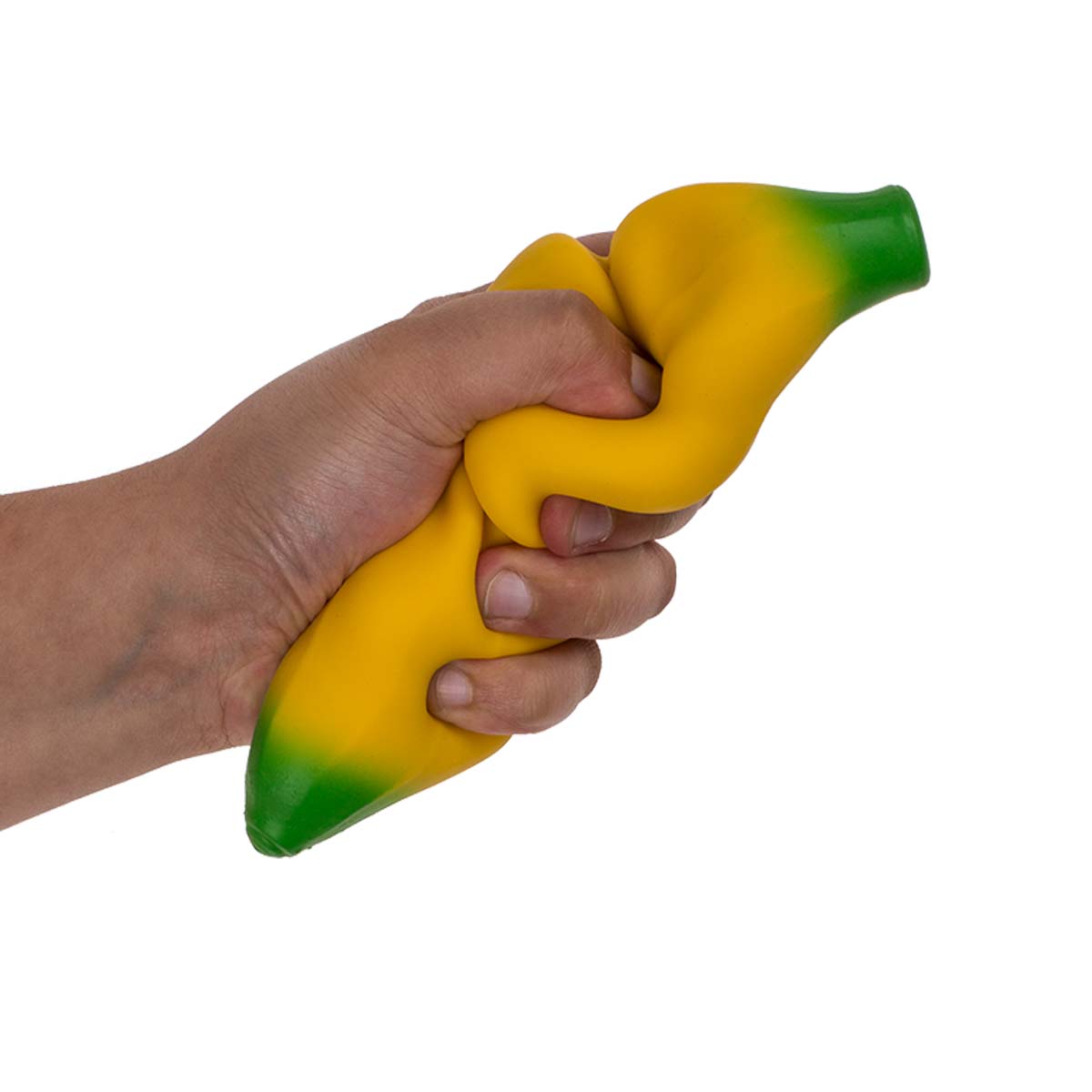 Squeeze stressboll, banan 18 cm