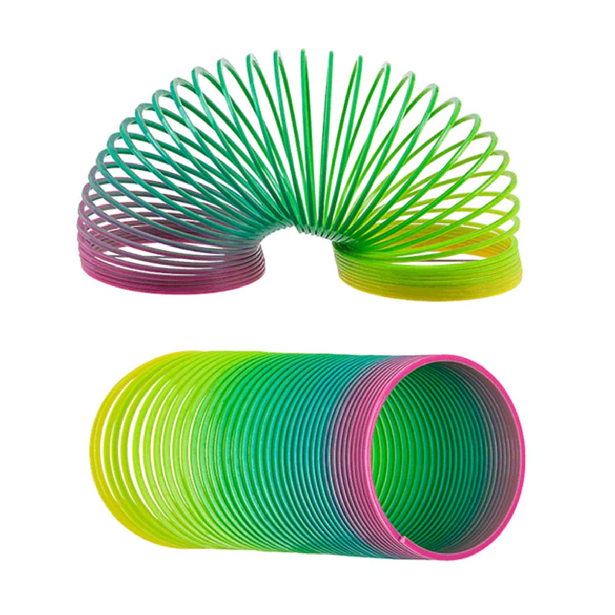 Läs mer om Slinky, regnbåge 6,5 cm