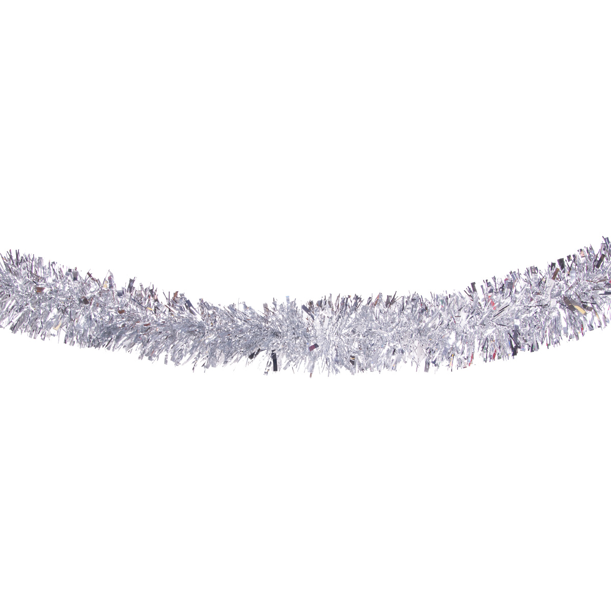 Glittergirlang silver-Tjocklek 7,5 cm