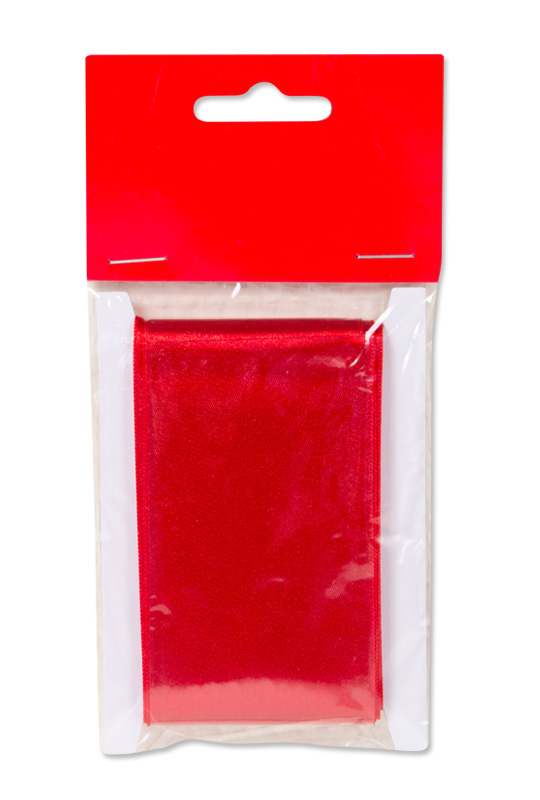 Sidenband, röd 250x5 cmproduktzoombild #2