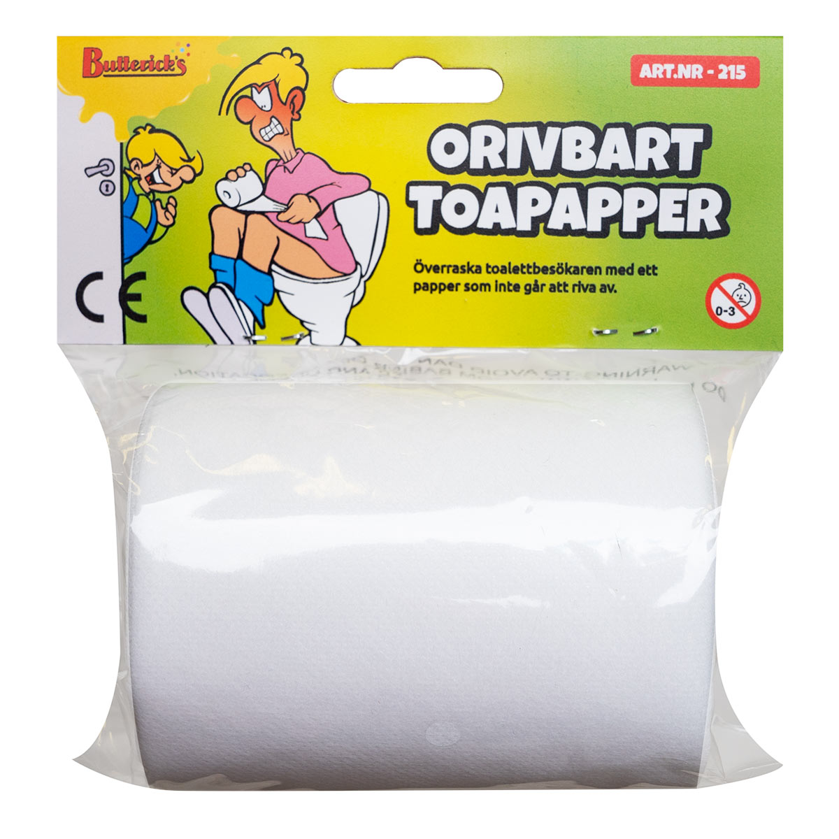 Toalettpapper  orivbart