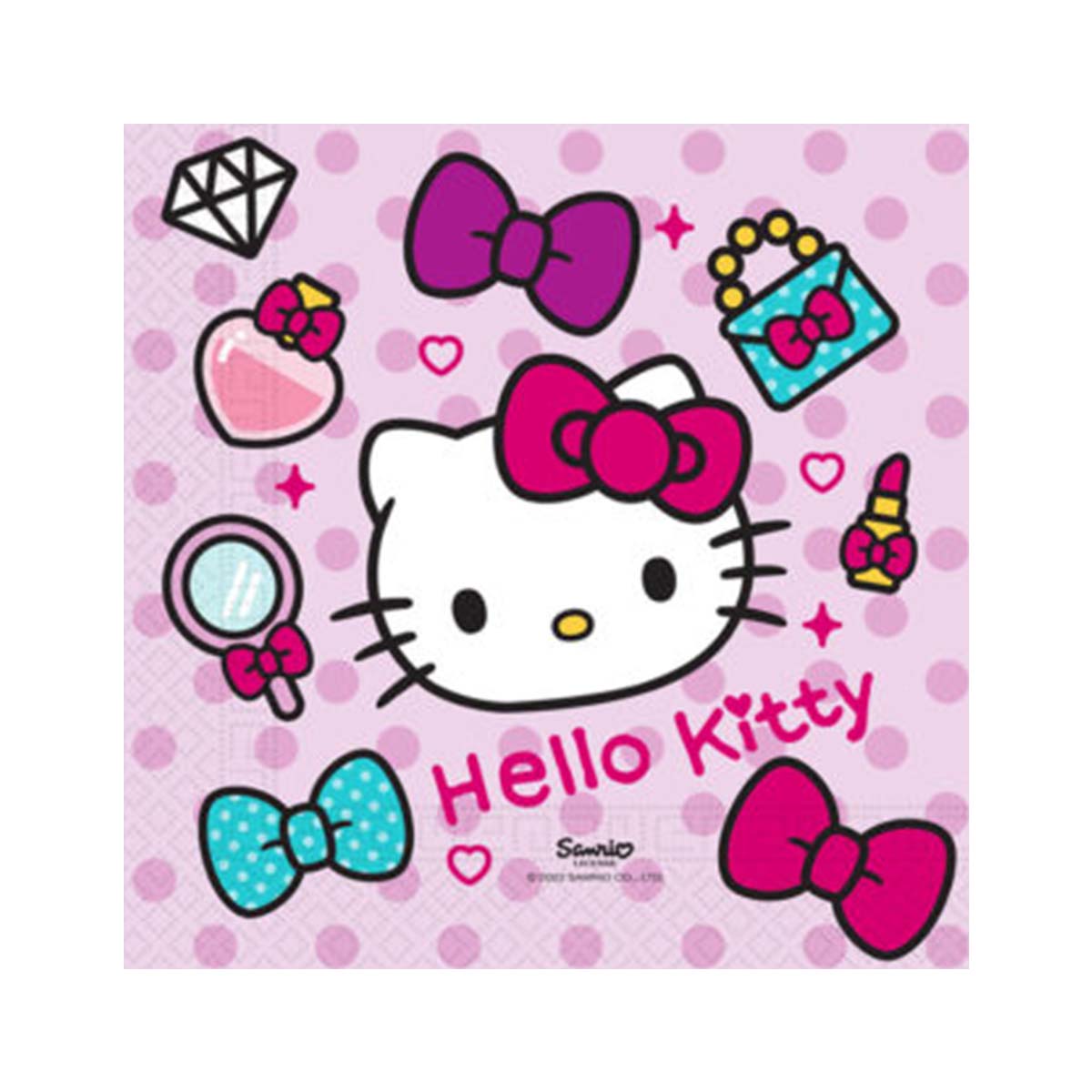 Servetter Hello Kitty 33×33 cm 20 st