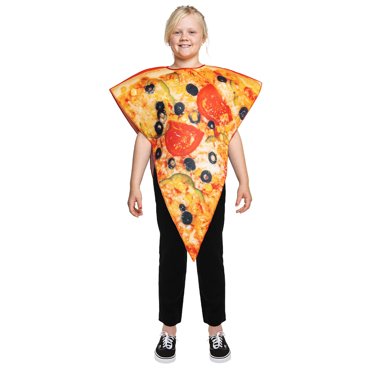 Barndräkt pizza 110-140 cl