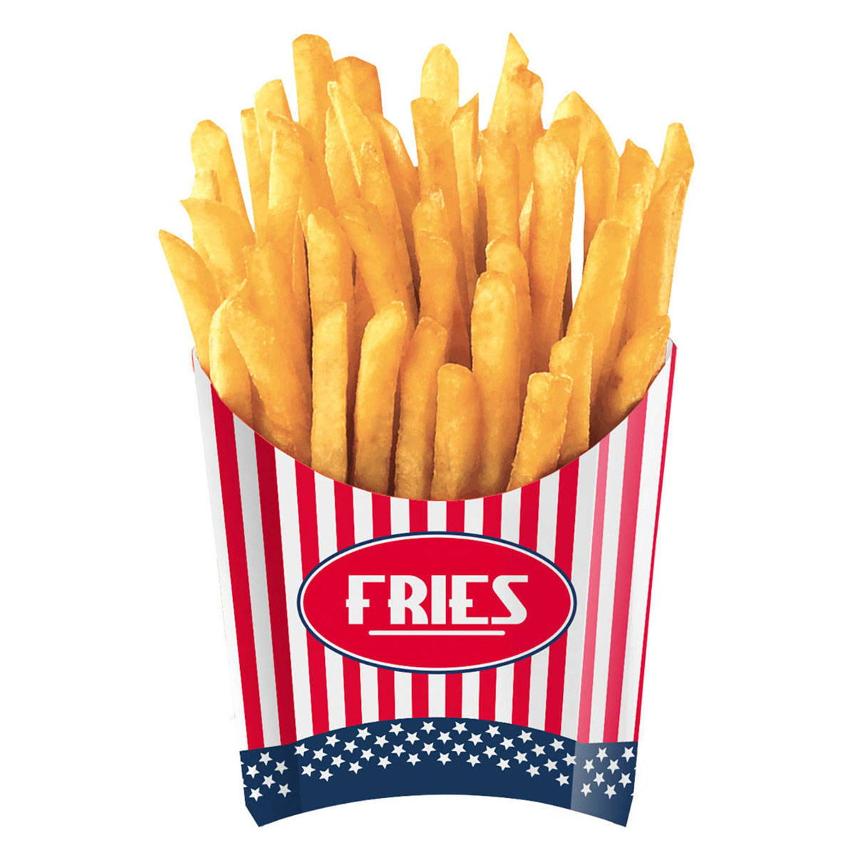 Pommes frites-bägare, USA