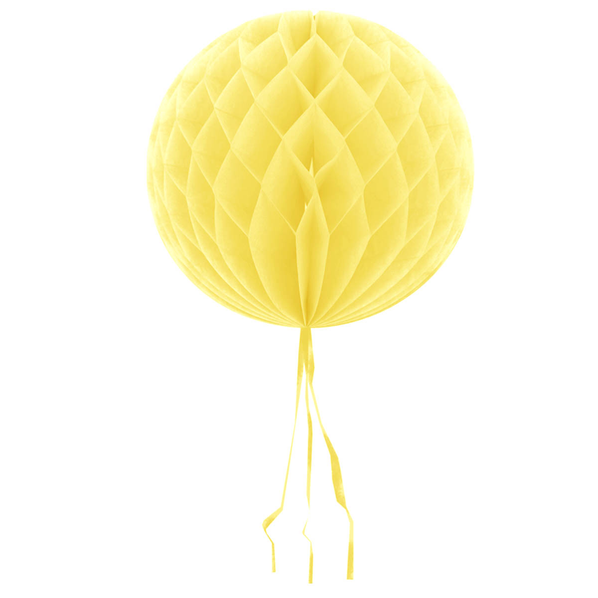 Dekorationsboll gul 30cm