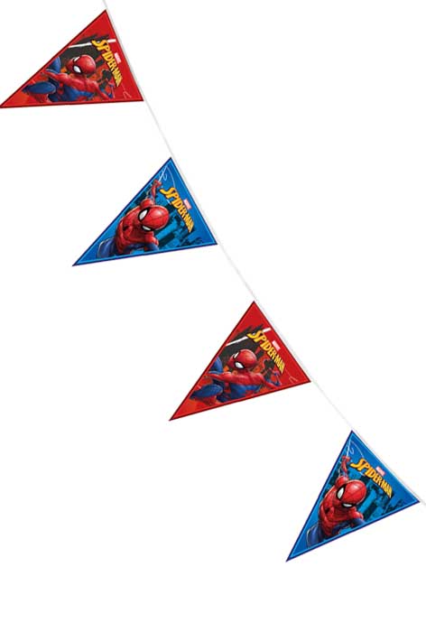 Girlang, Spiderman 9 flaggor