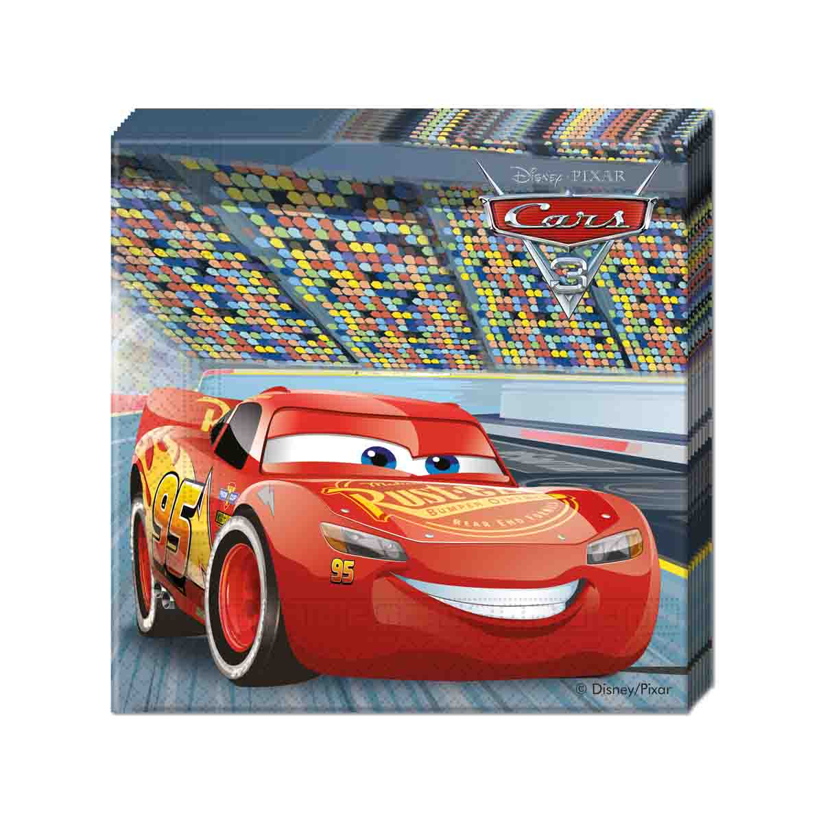 Servetter Cars 33×33 cm 20 st