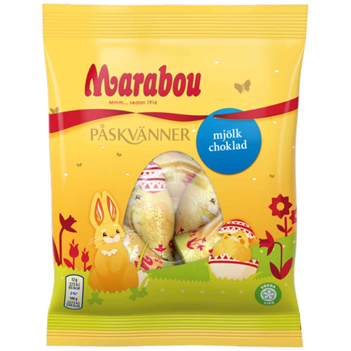 Choklad, Marabou påskvänner 120 g