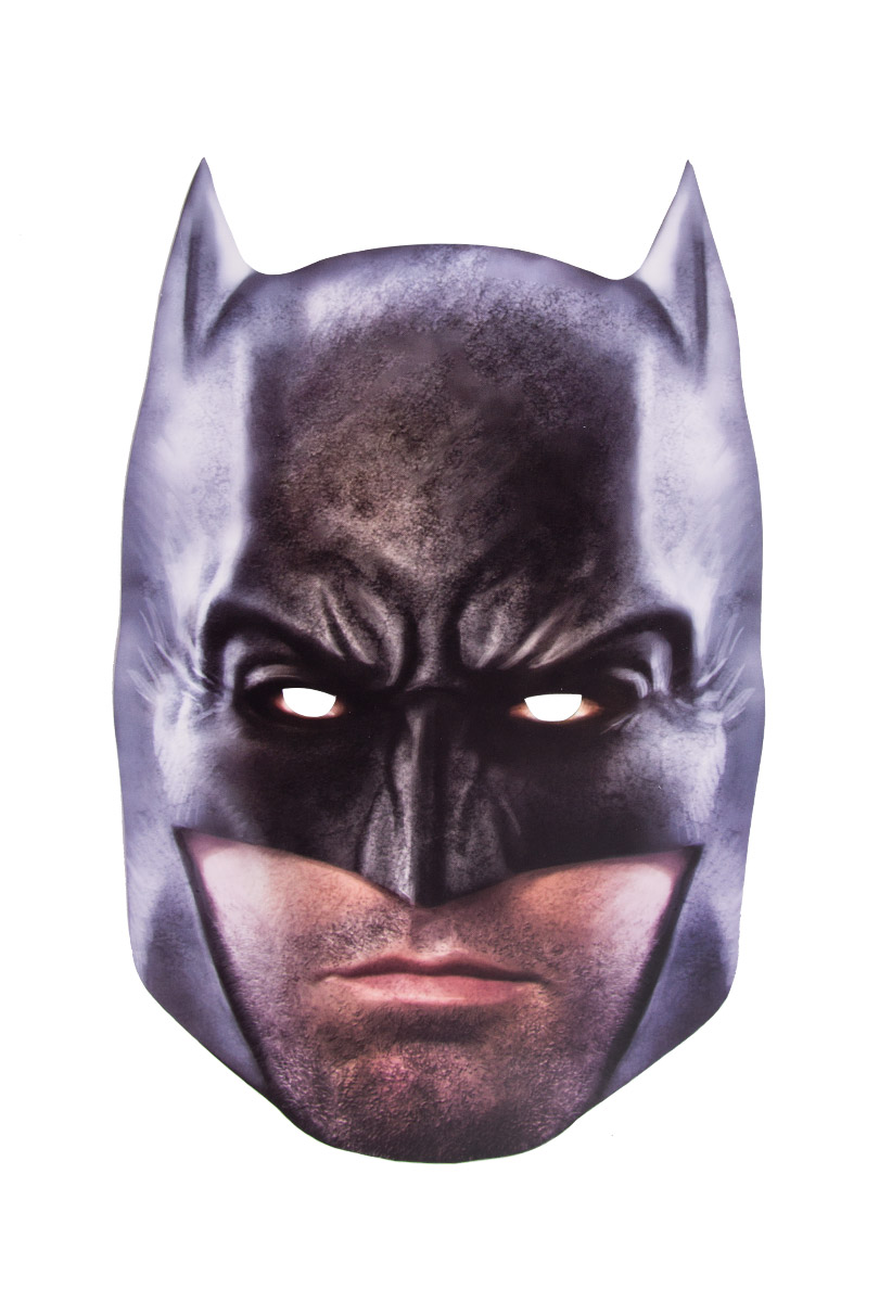 Läs mer om Pappmask, Batman