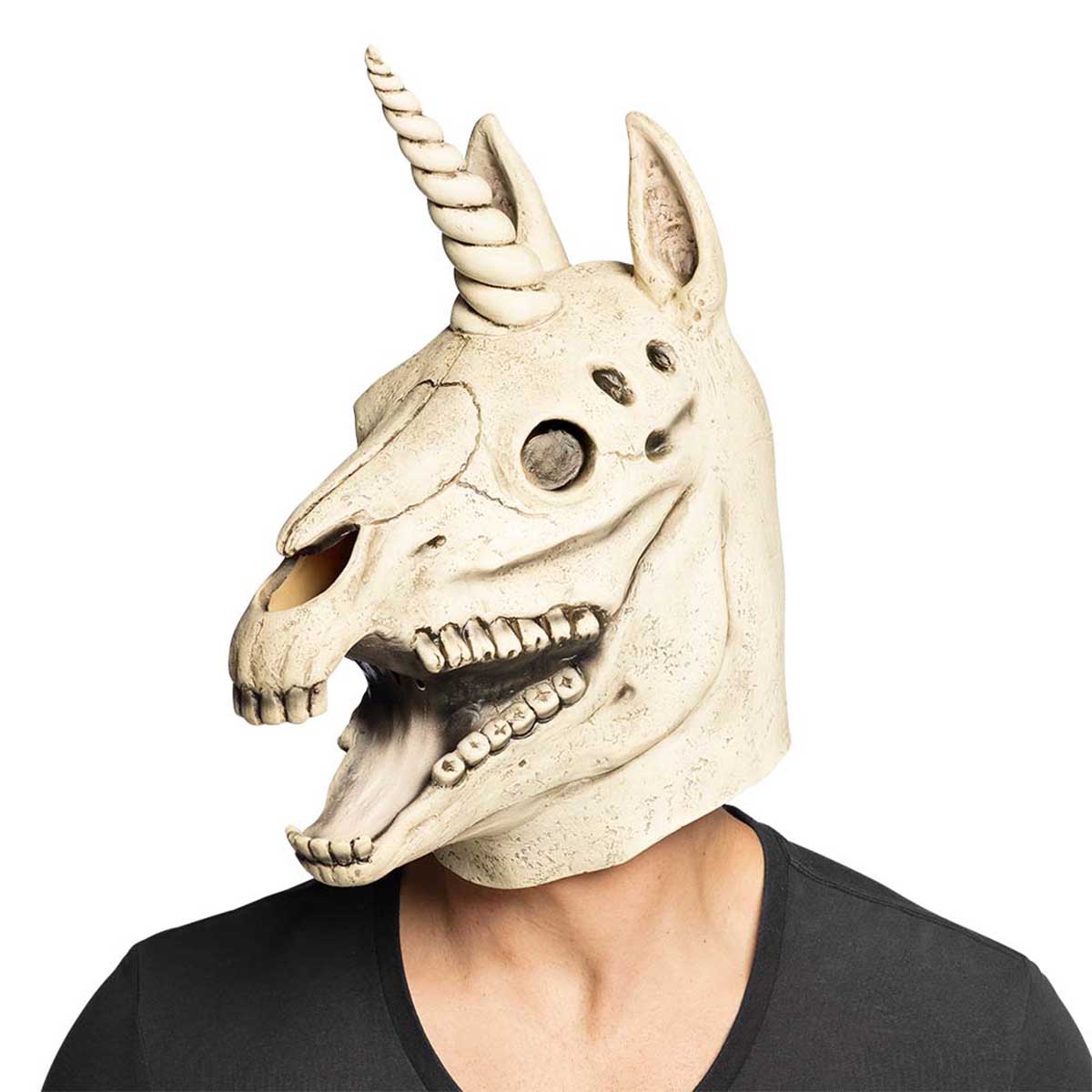 Mask, skelett unicorn