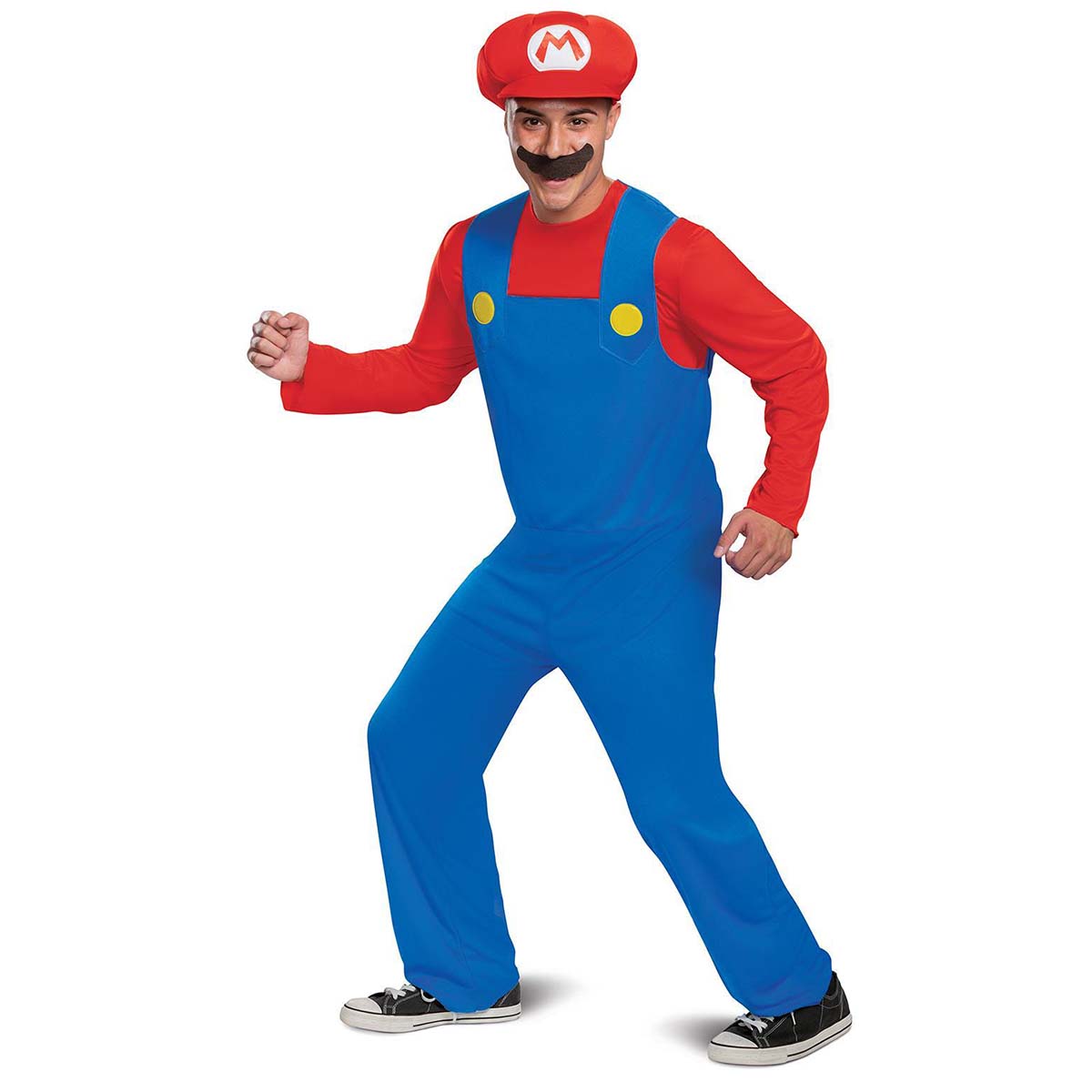 Läs mer om Dräkt Super Mario Nintendo, Mario L/XL