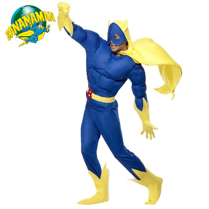 Läs mer om Dräkt, Bananaman-M