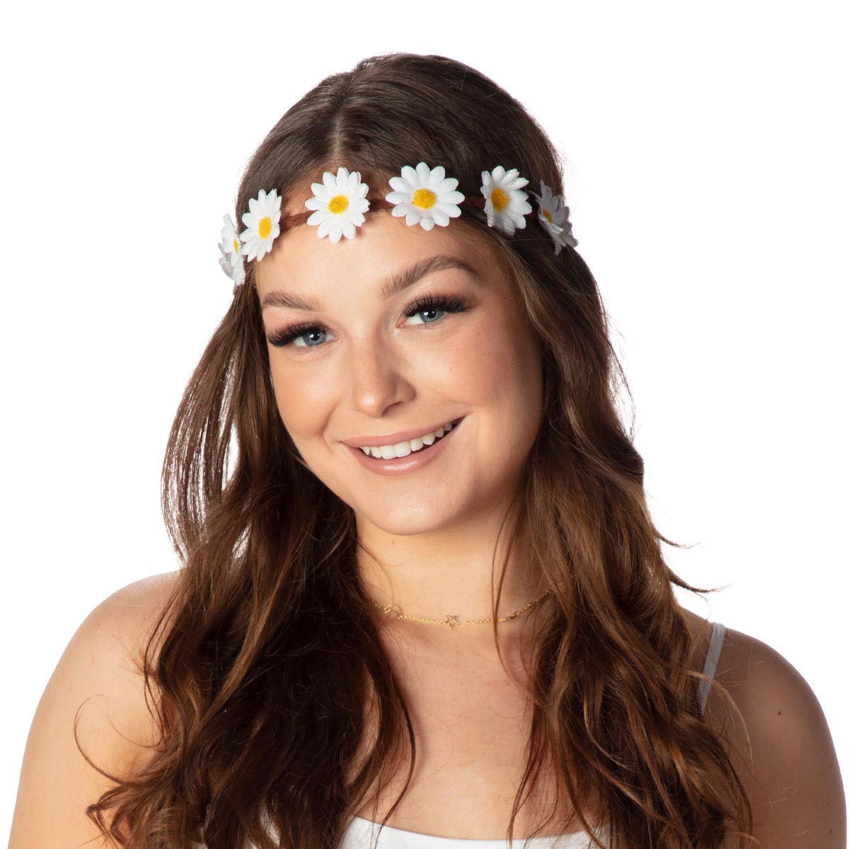 Sommarkrans, vita blommor