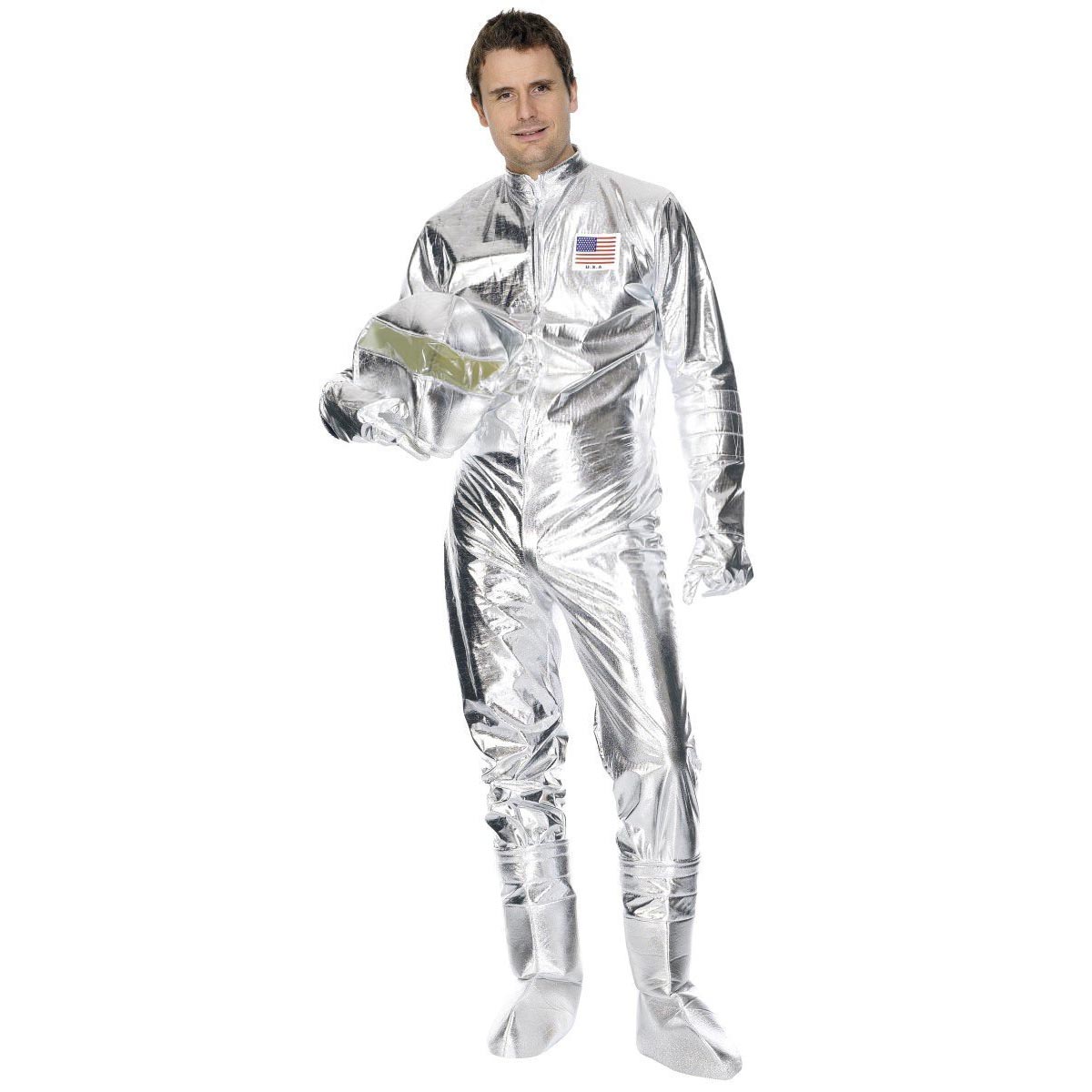 Dräkt astronaut silver M