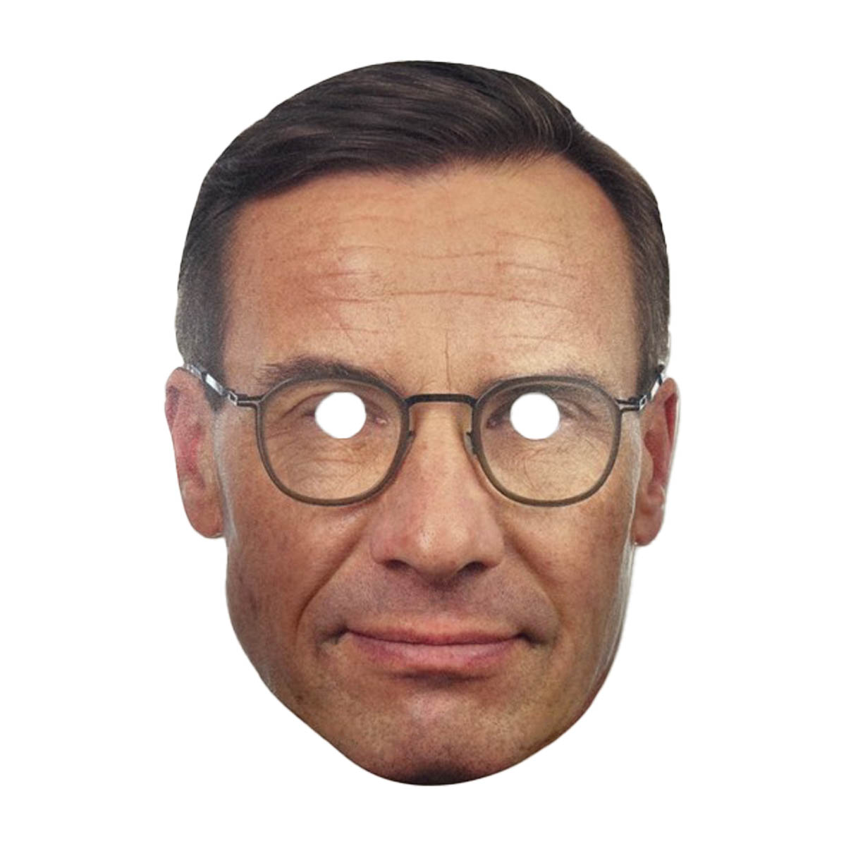 Pappmask Ulf Kristersson