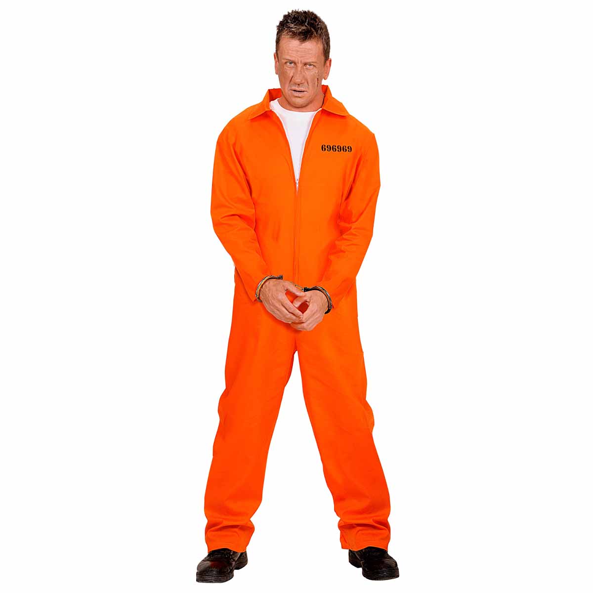 Läs mer om Fångdräkt, orange county jail XXL