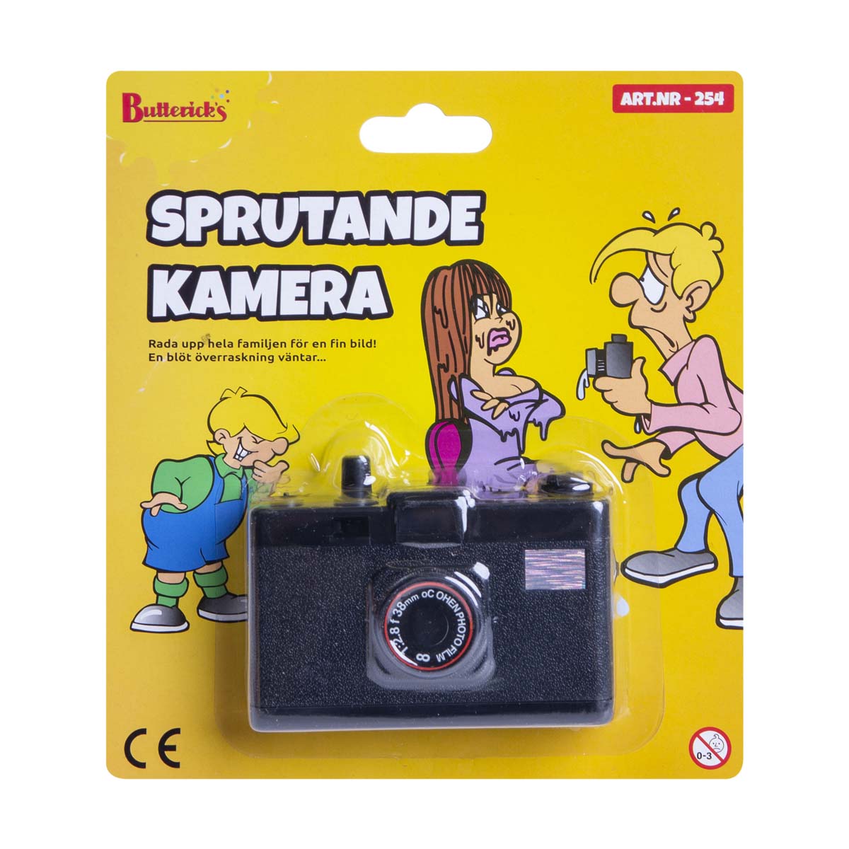 Sprutande kamera