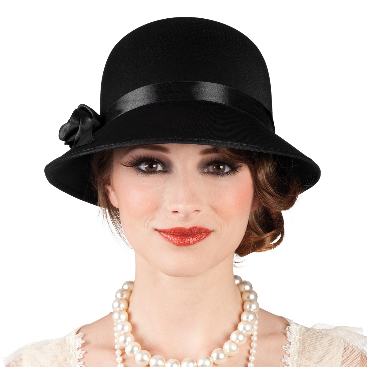 Hatt Charleston, Svart