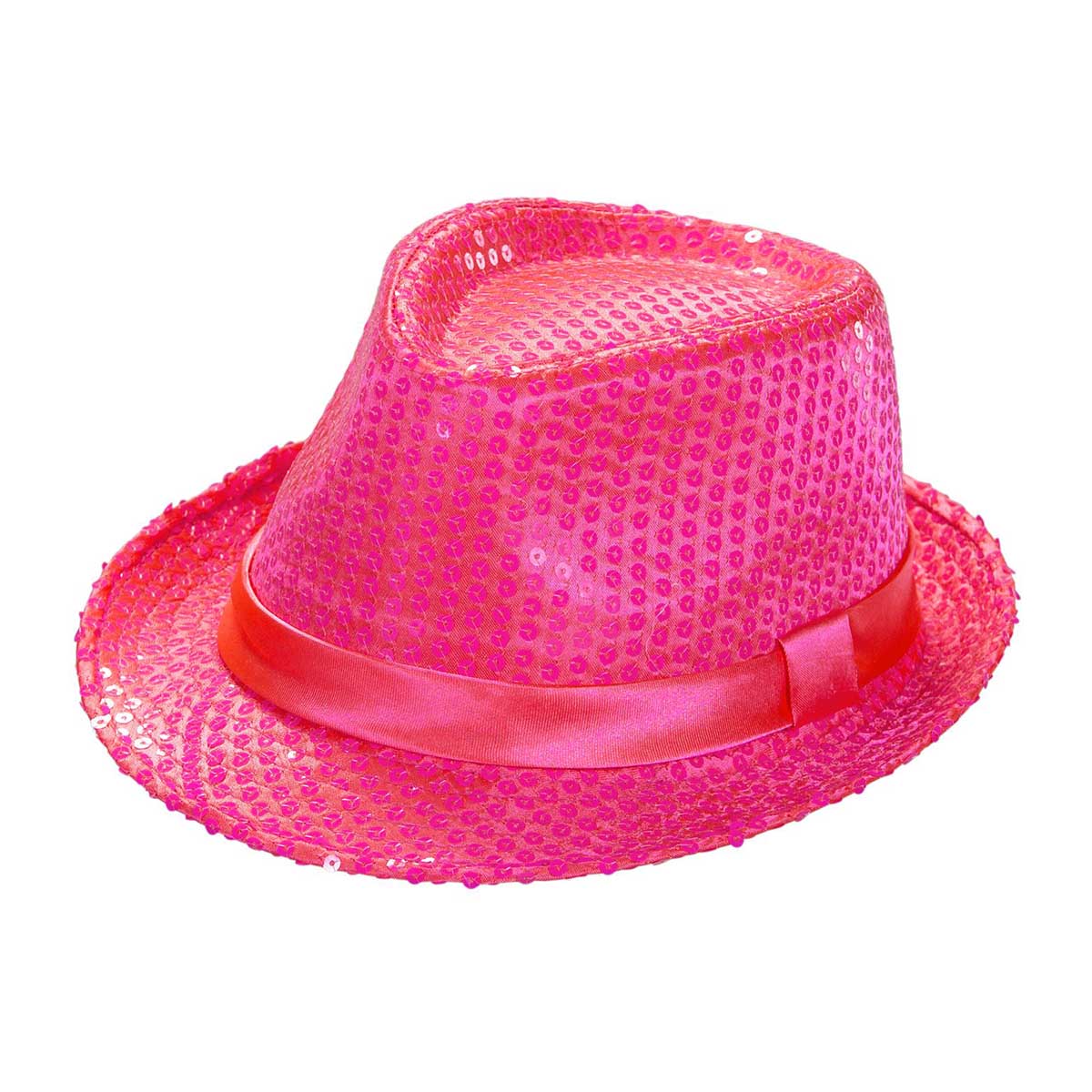 Hatt, popstar neon rosa
