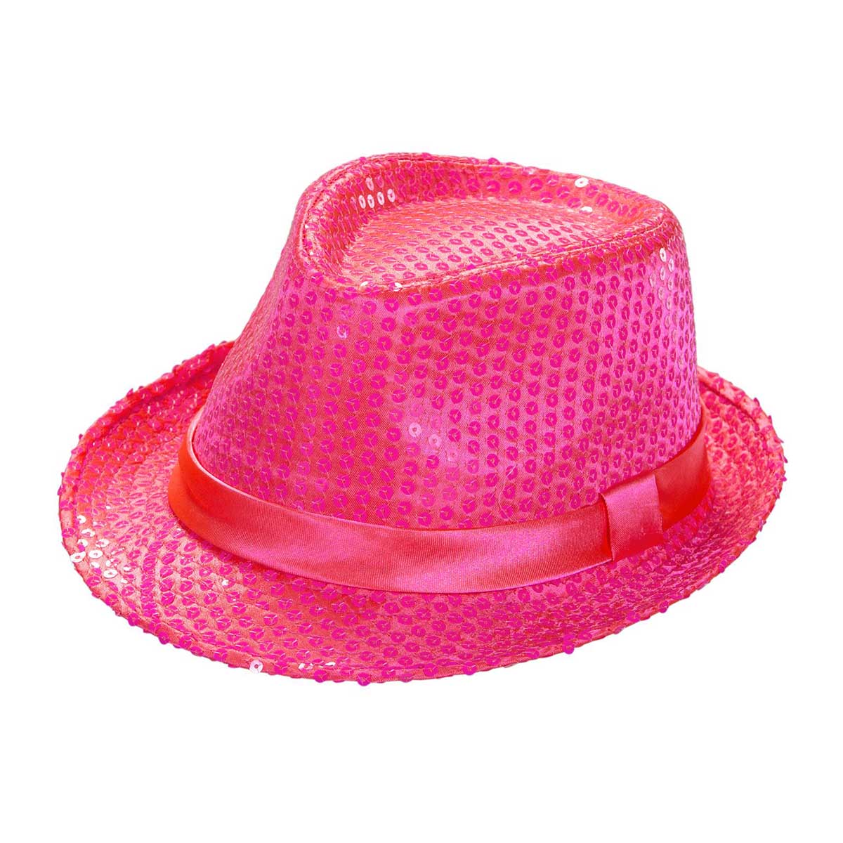 Hatt popstar neon rosa