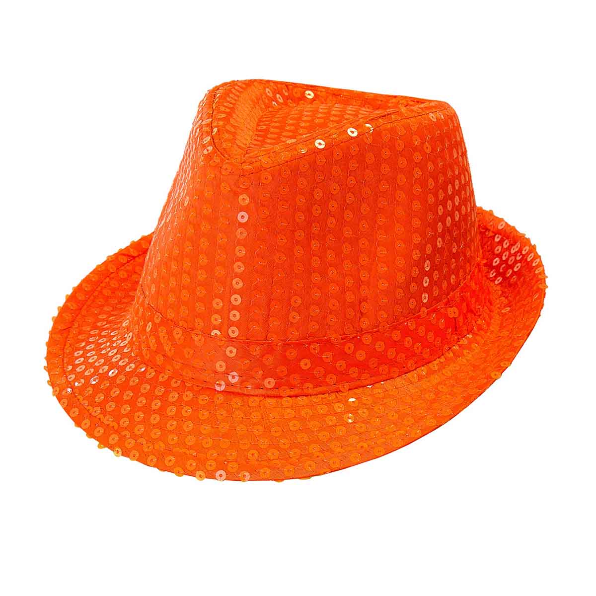 Läs mer om Hatt, popstar neon orange