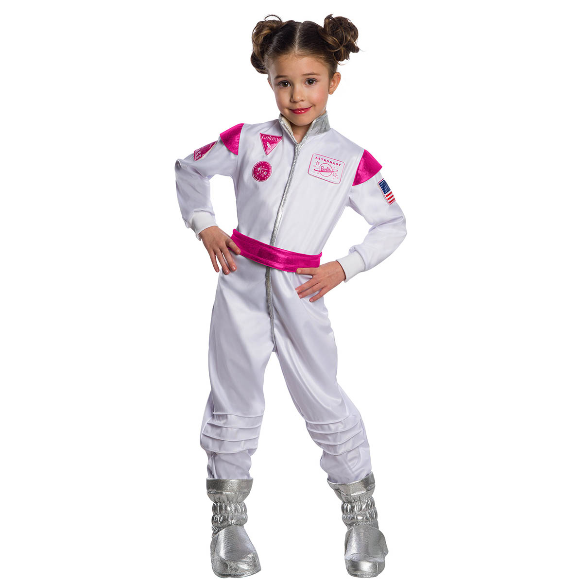 Barndräkt Barbie astronaut 98/104