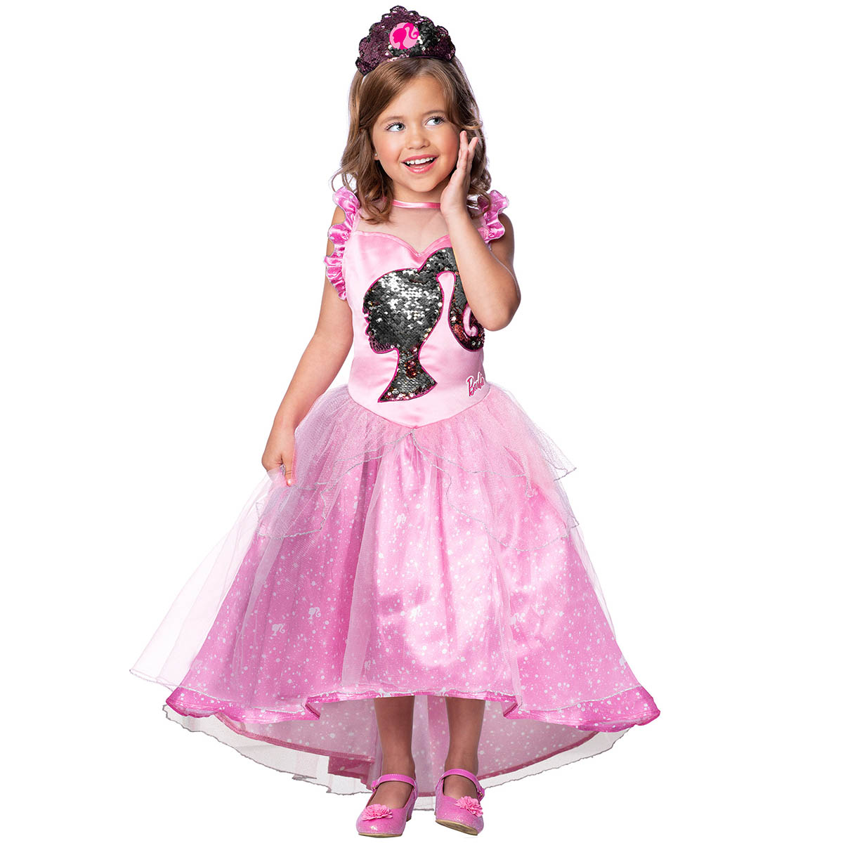 Läs mer om Barnklänning, Barbie princess 98/104