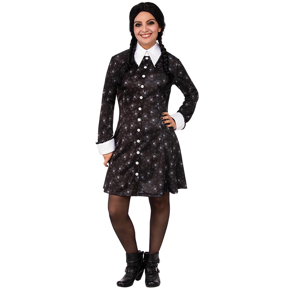 Klänning Wednesday Addams S