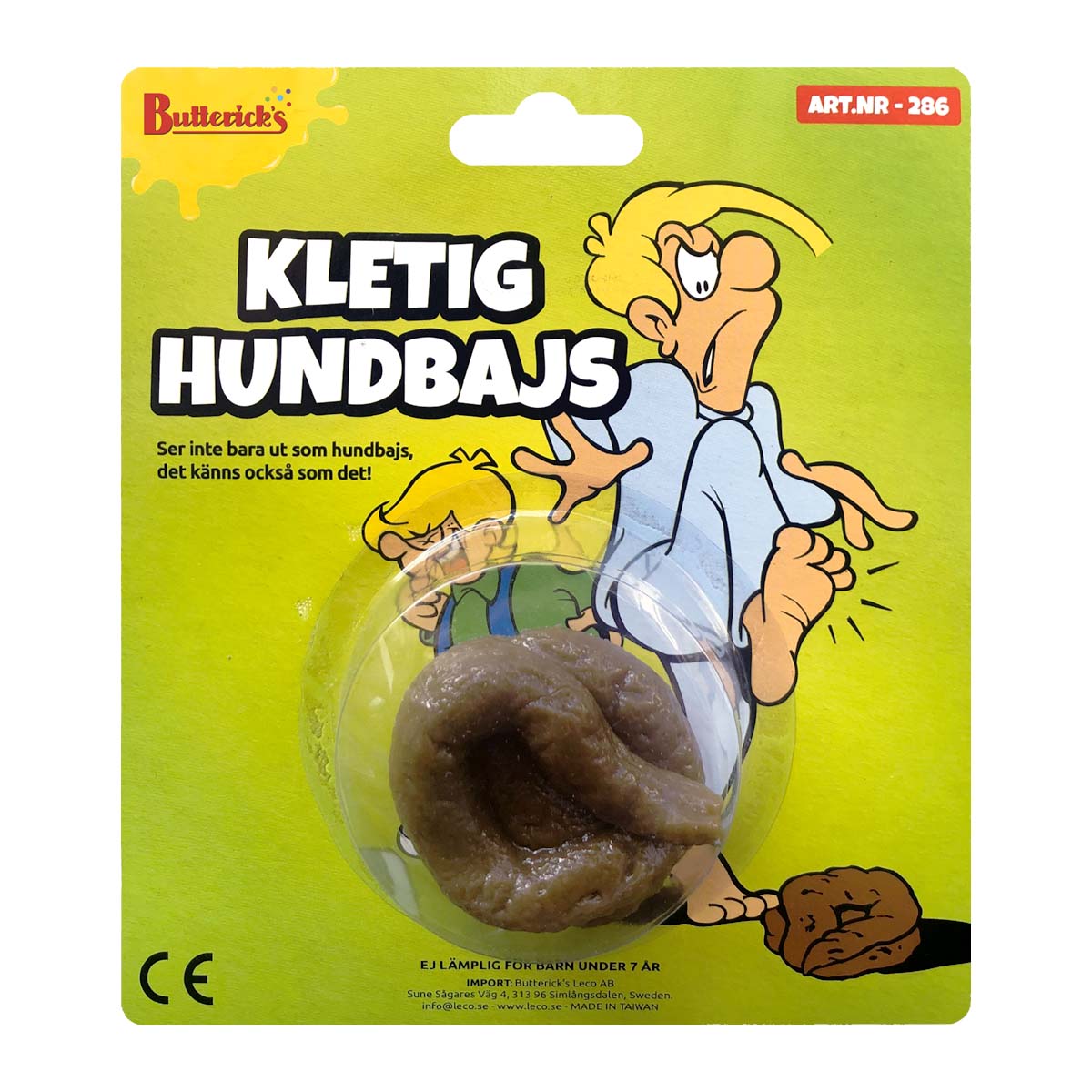 Kletigt hundbajs