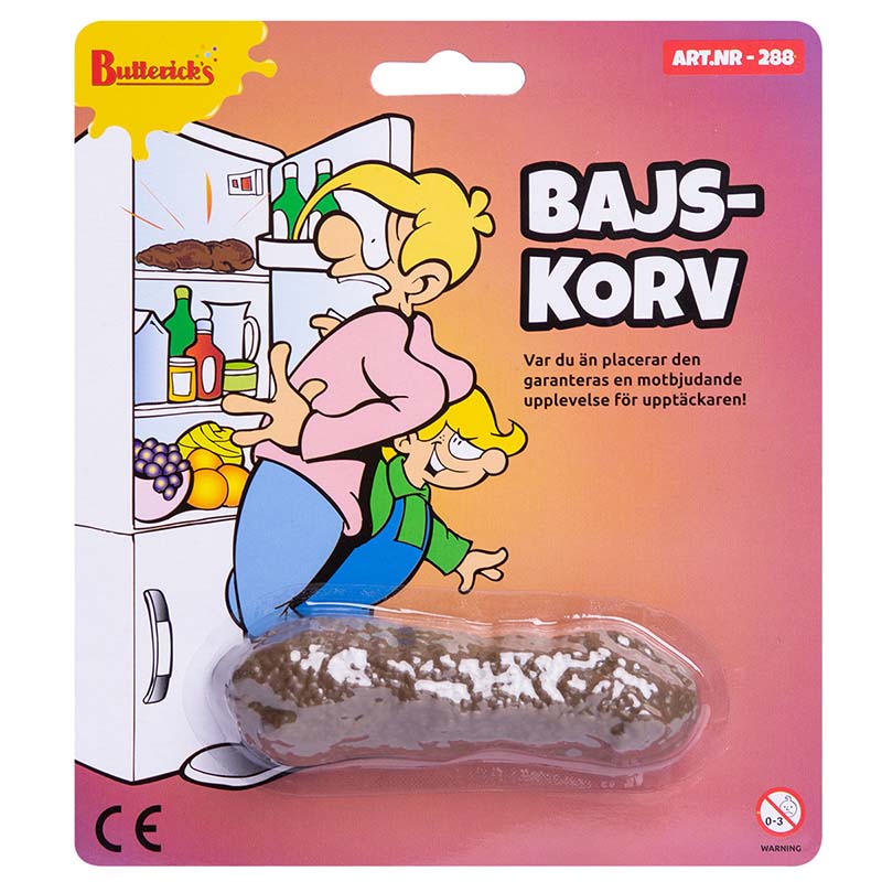 Skämt Bajskorv