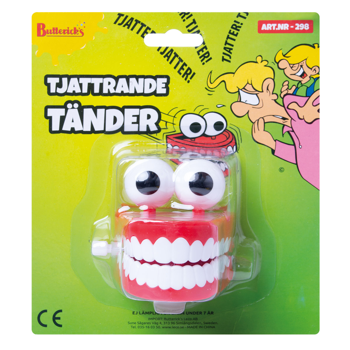 Tjattrande tänder