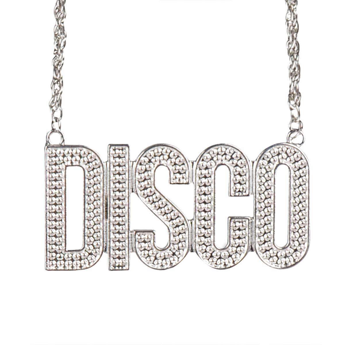Halsband, disco silver