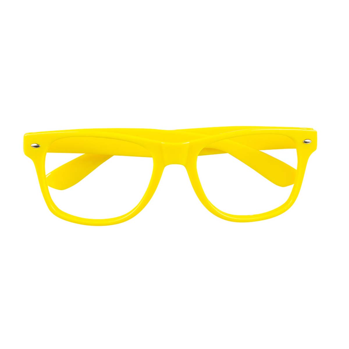 Glasögonbågar, gul neon