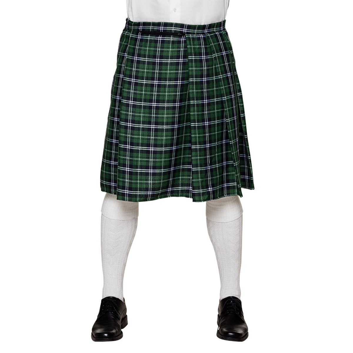 Kilt, skotskrutig grön