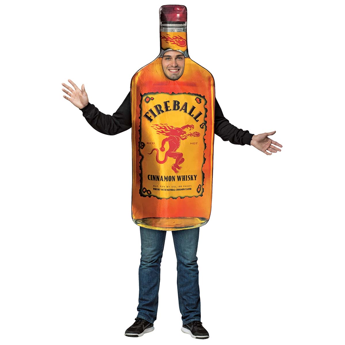 Dräkt, Fireball flaska