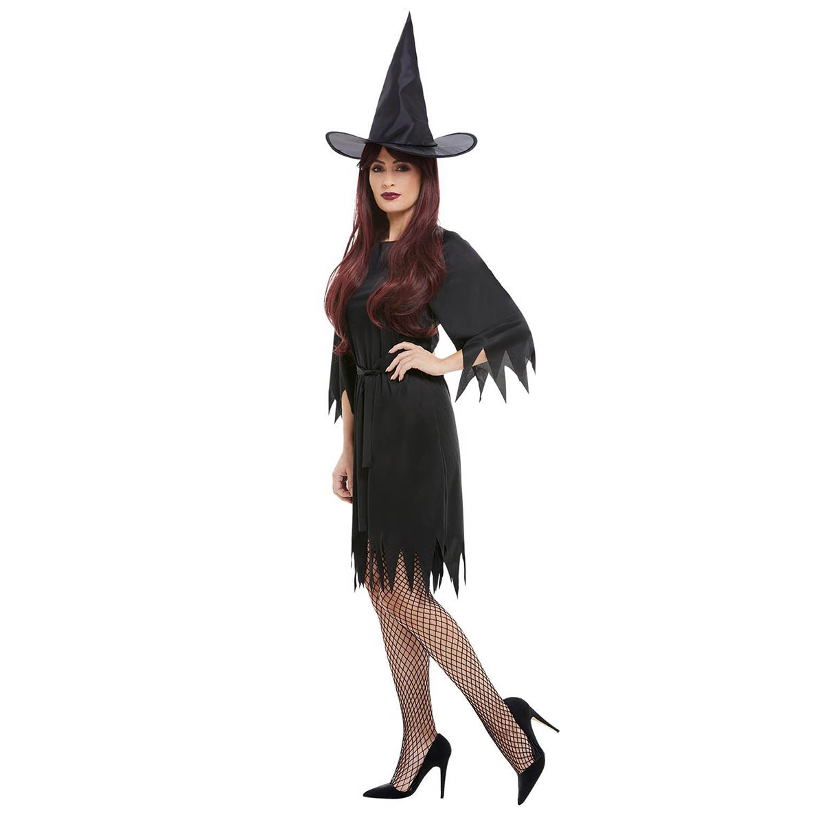 Häxklänning, spooky witch S