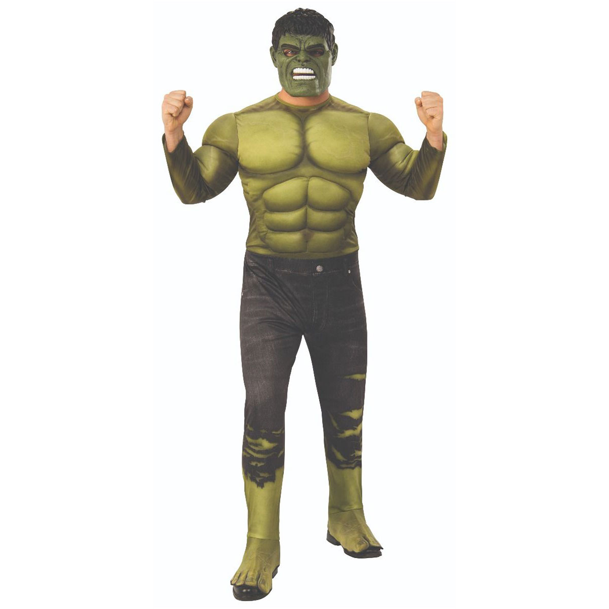 Läs mer om Dräkt, Hulk deluxe M/L